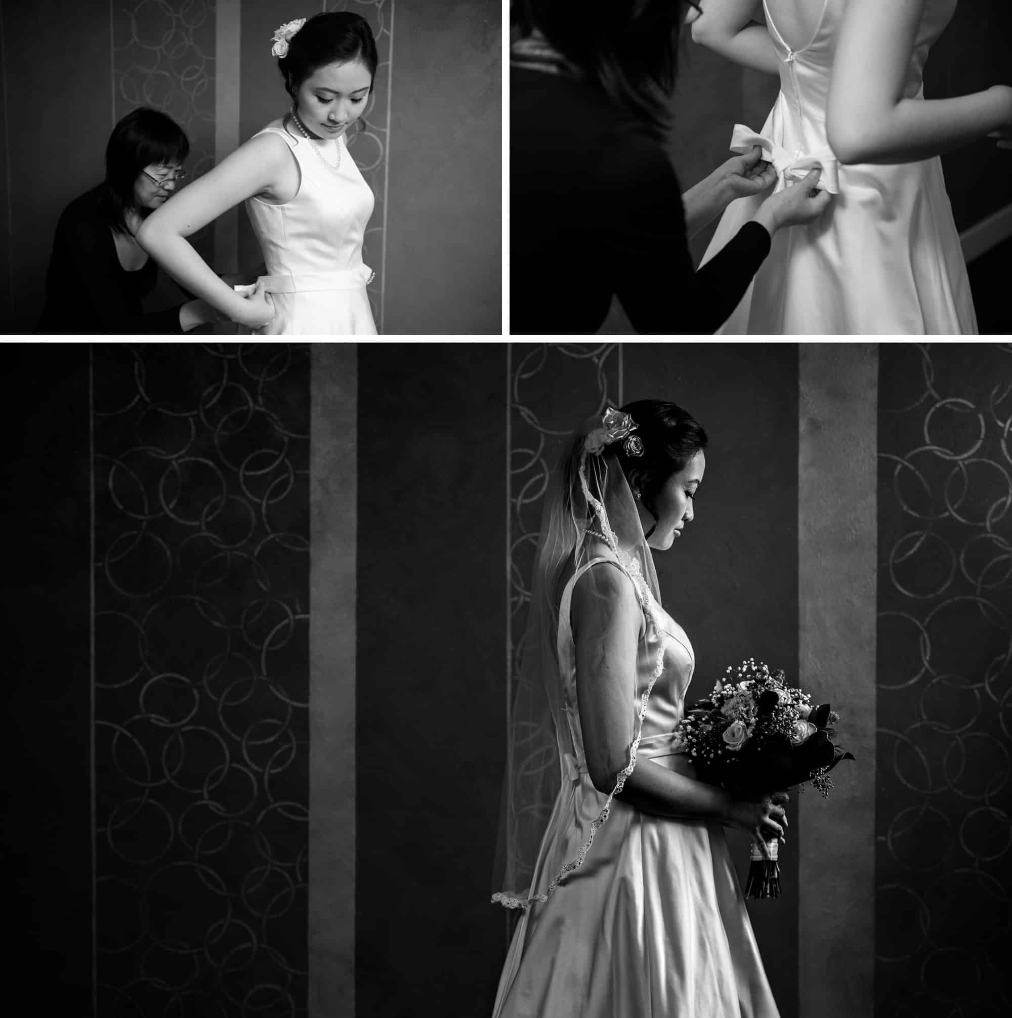 grand rapids indoor winter wedding photographer