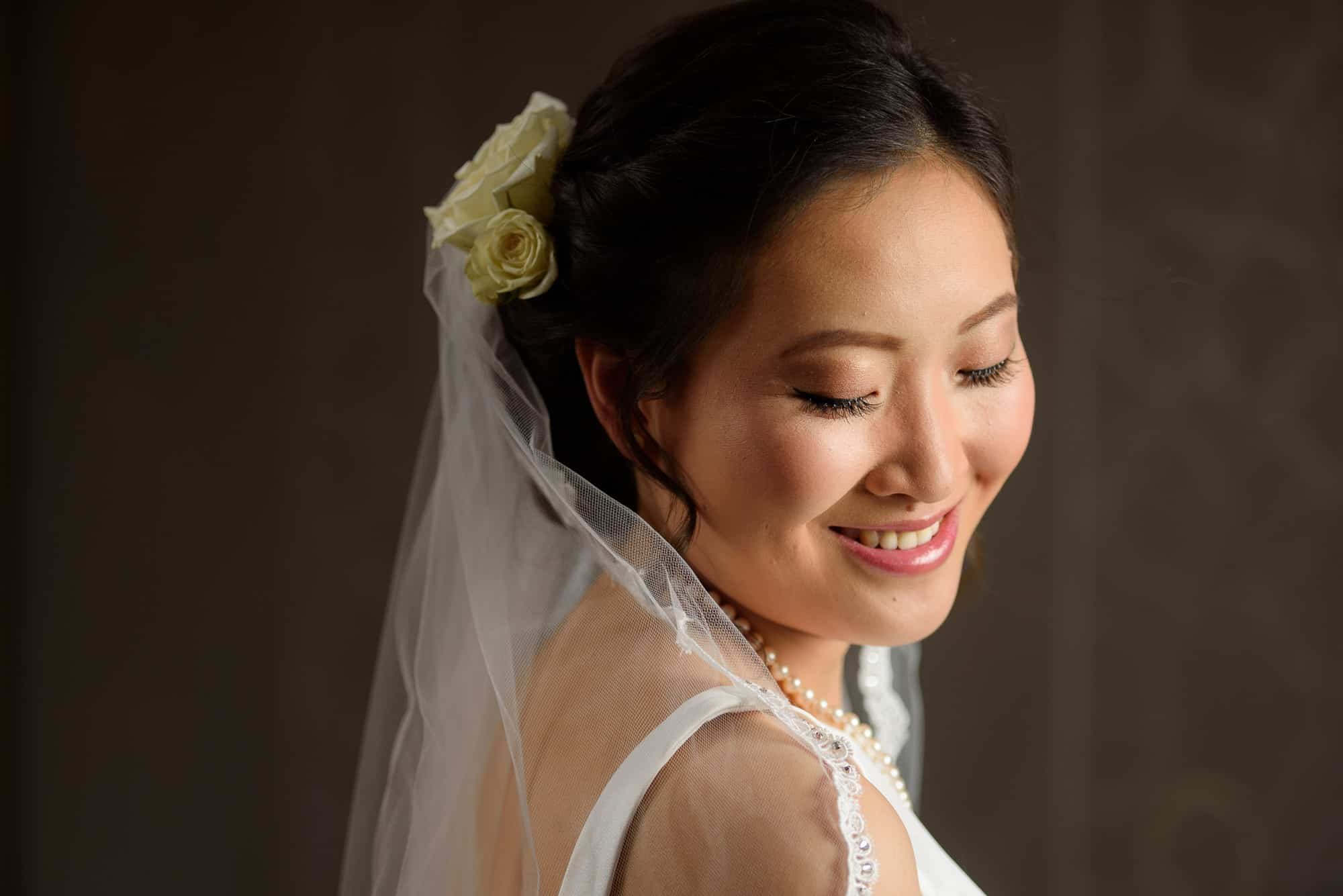 grand rapids indoor winter wedding photographer