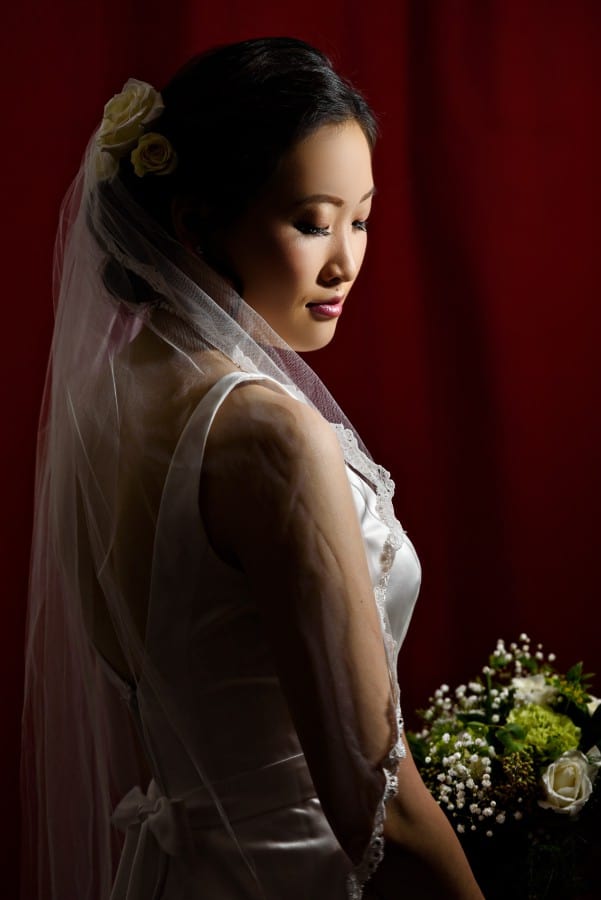 grand rapids indoor winter wedding photographer