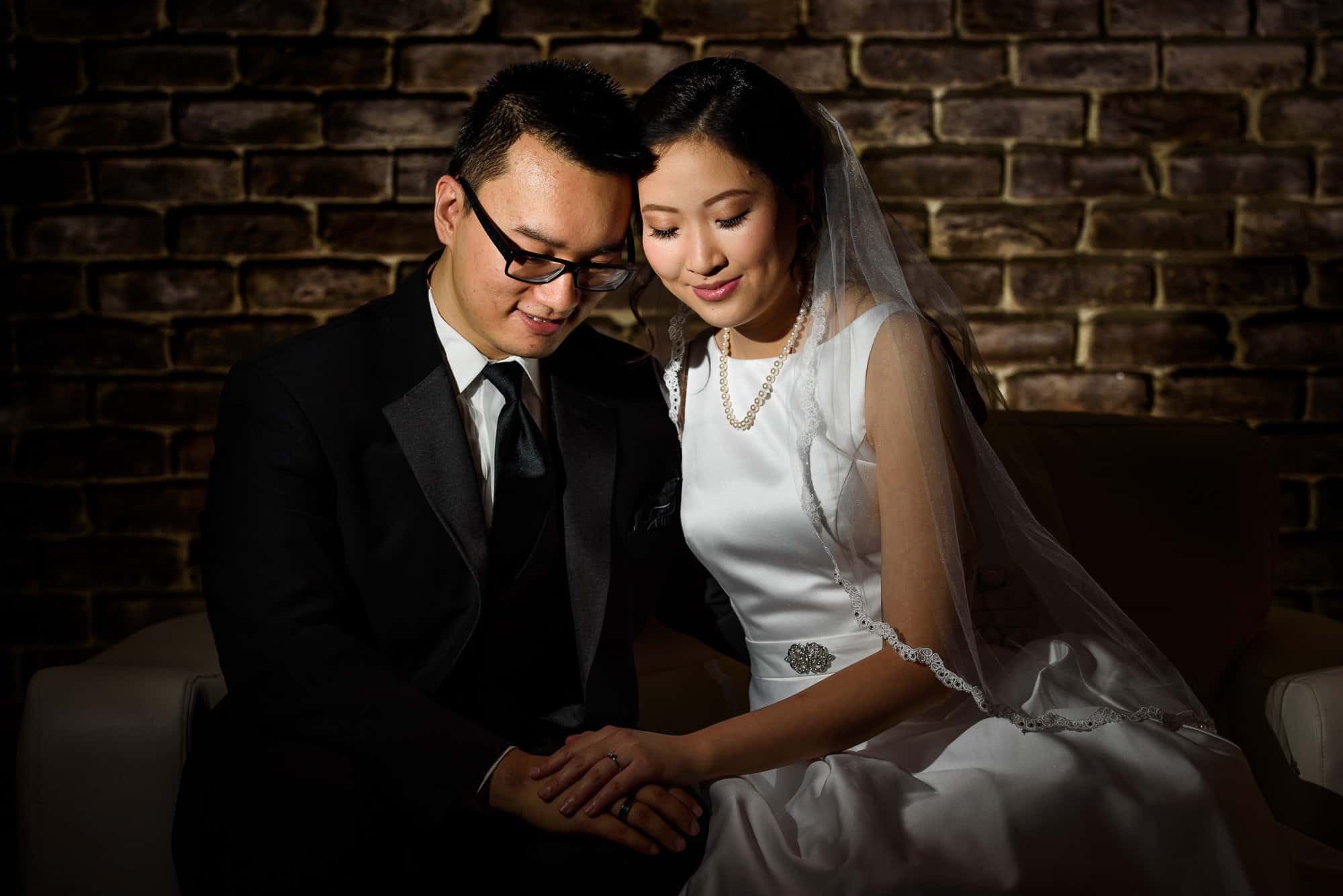 grand rapids indoor winter wedding photographer