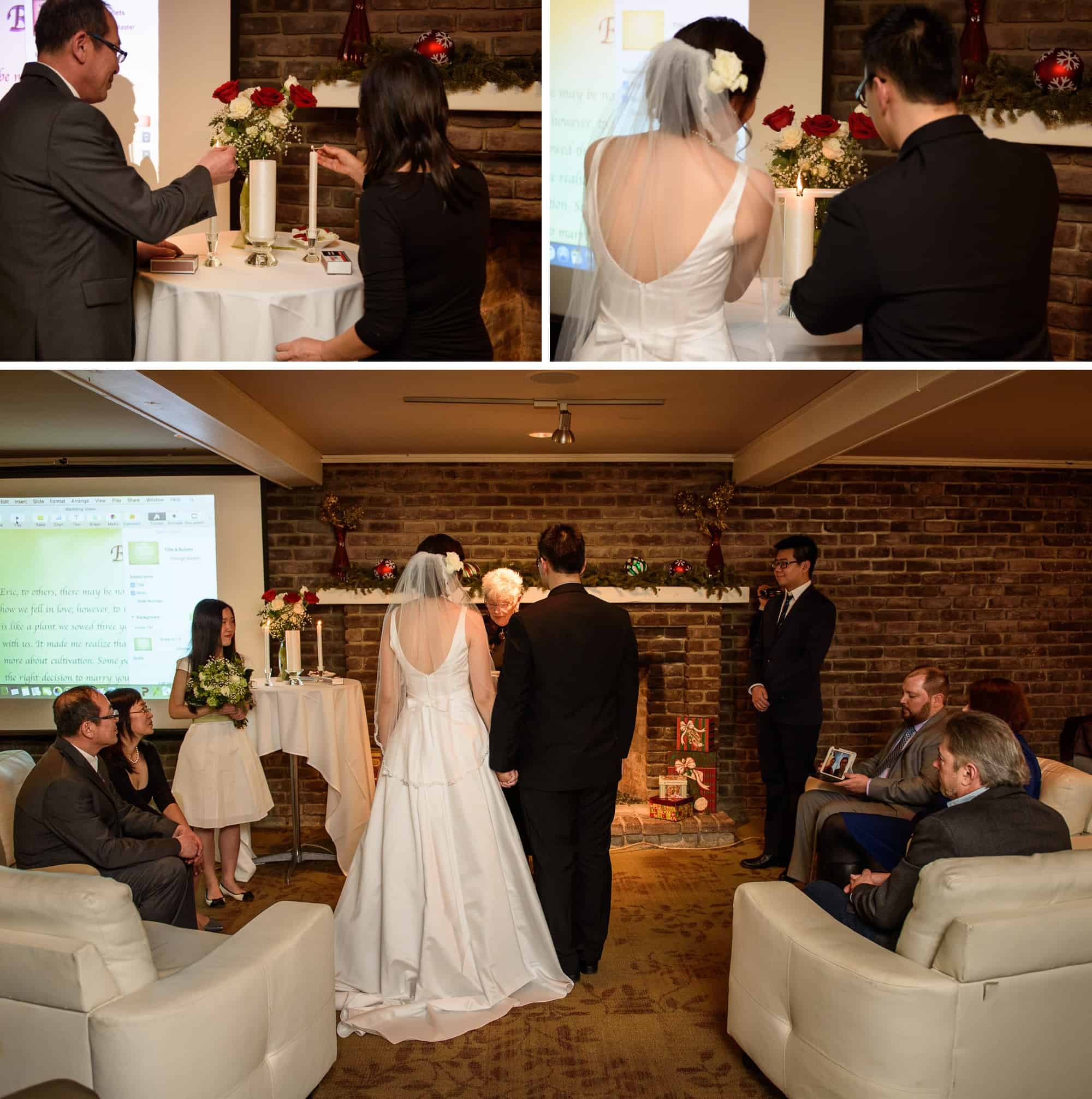 grand rapids indoor winter wedding photographer