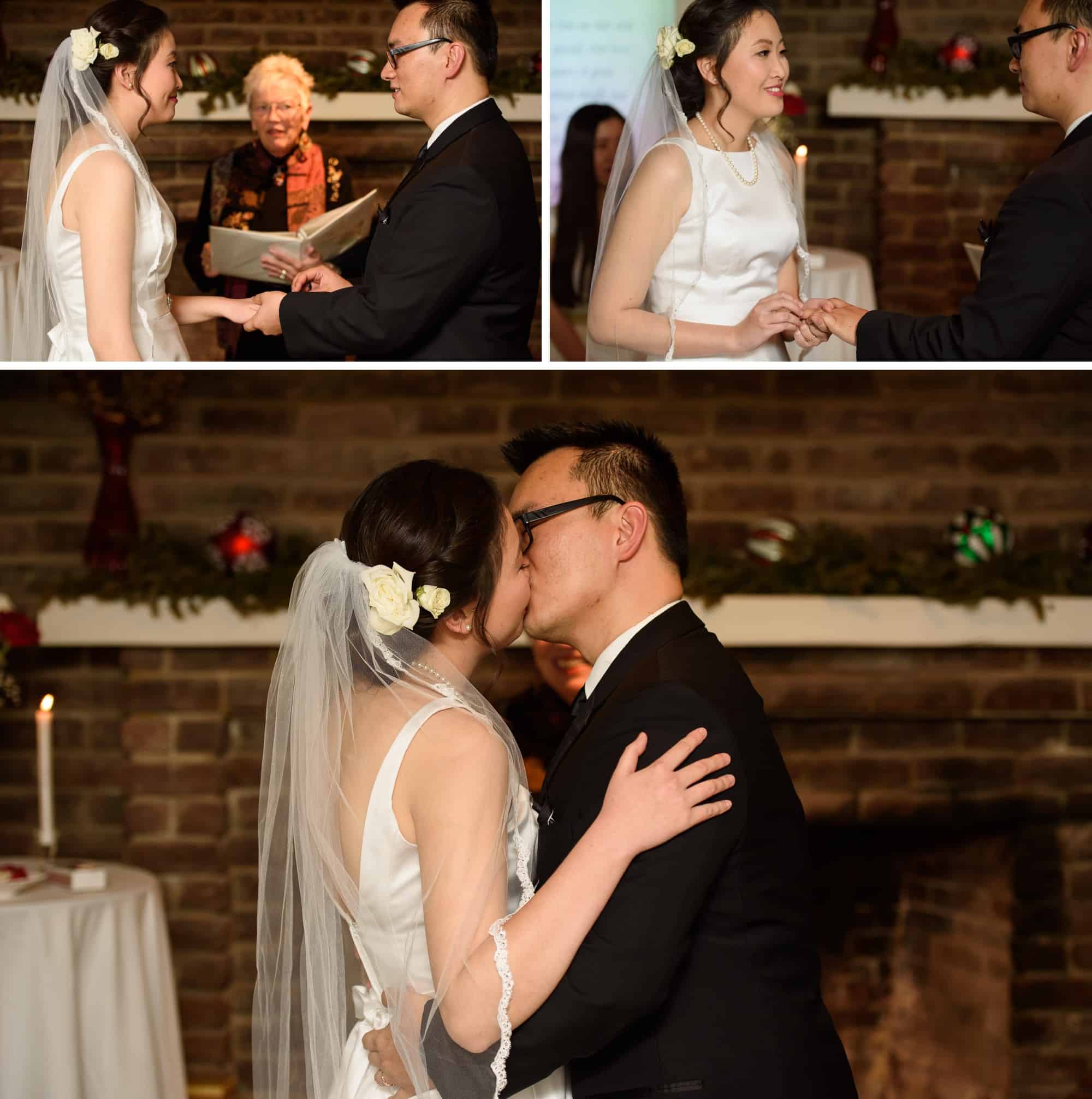 grand rapids indoor winter wedding photographer