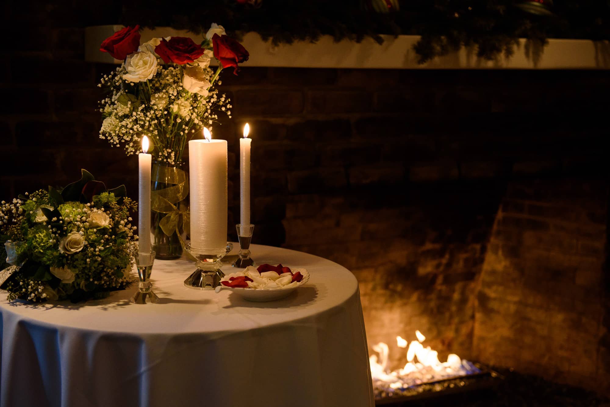 grand rapids indoor winter wedding photographer