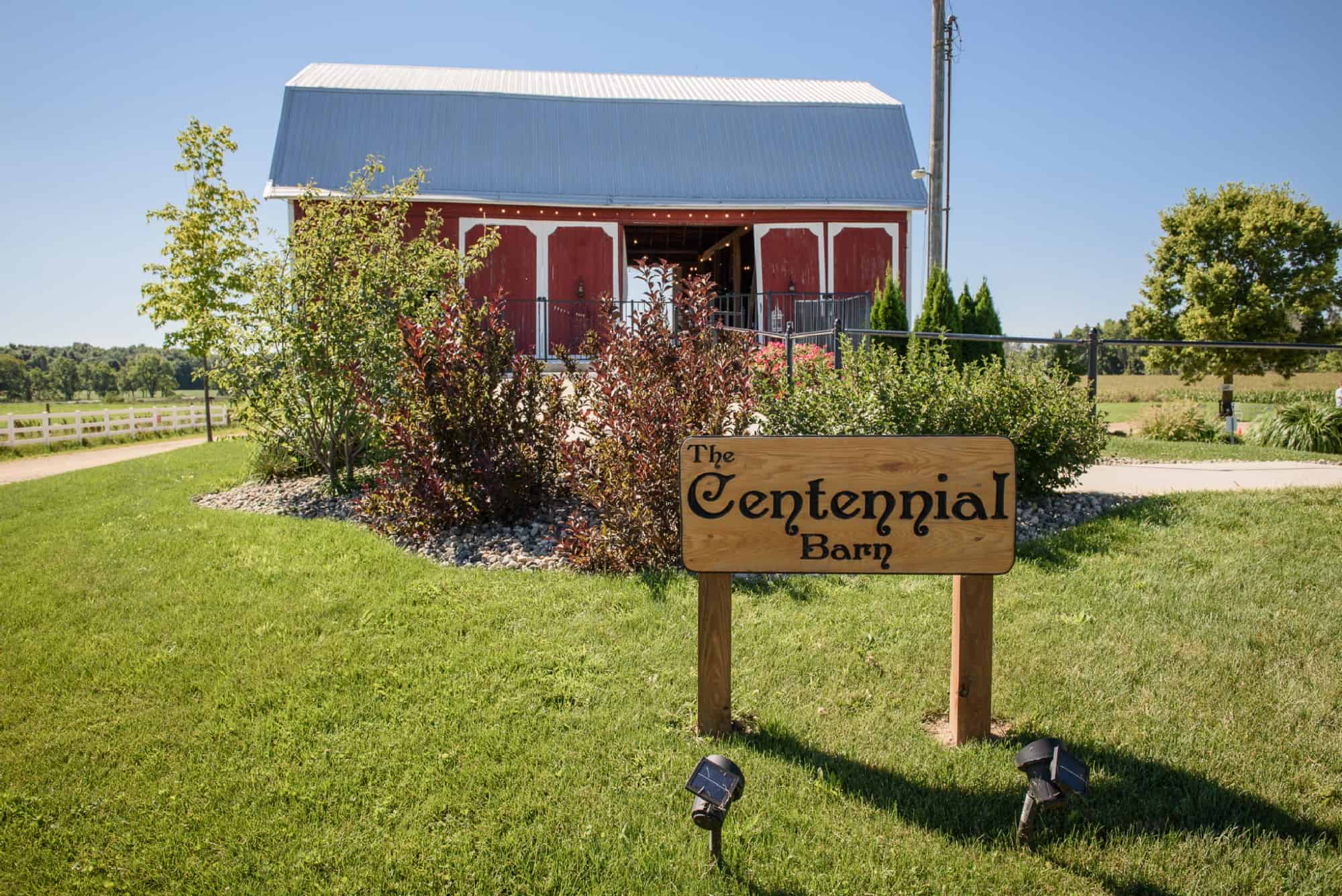 centennial barn wedding wayland michigan