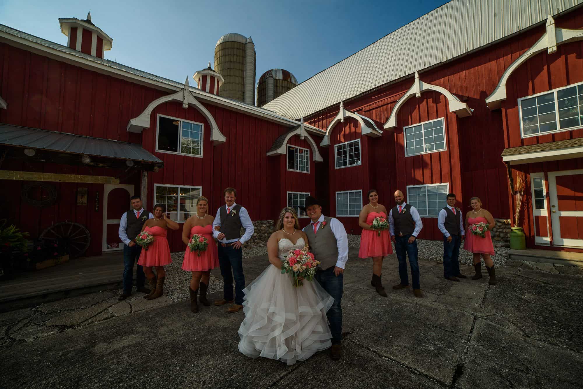 Scheltema Barn Wedding Caledonia MI